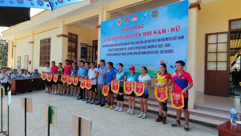 📢📢📢GIẢI BÓNG CHUYỀN HƠI XÃ THIỆN THUẬT NĂM 2025🏐
